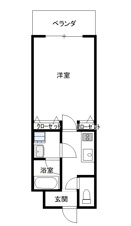 エメロード中央　Ⅱ【間取り】