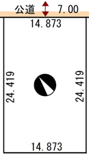 ◎収益物件◎宮本１丁目3-96売地【間取り】