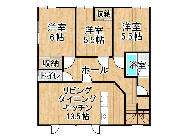 西１４条南３５丁目【間取り】