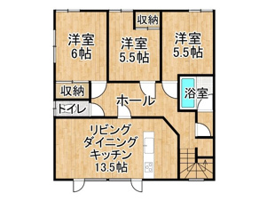 西１４条南３５丁目【間取り】