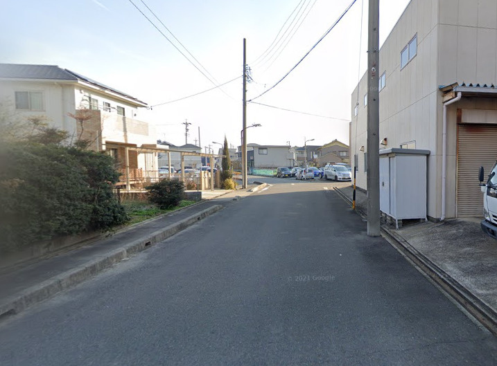 清須市桃栄四丁目　土地【前面道路含む現地写真】桃栄小学校まで徒歩7分でお子様の通学も安心♪