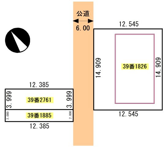 ◎収益物件◎中谷ハイツ【区画図】