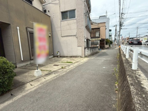 右京区梅津東構口町【前面道路含む現地写真】