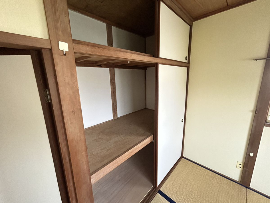 甘木貸家【収納】布団などを収納することができます。
