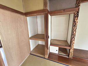 甘木貸家【収納】日用品や布団などを収納することができます！