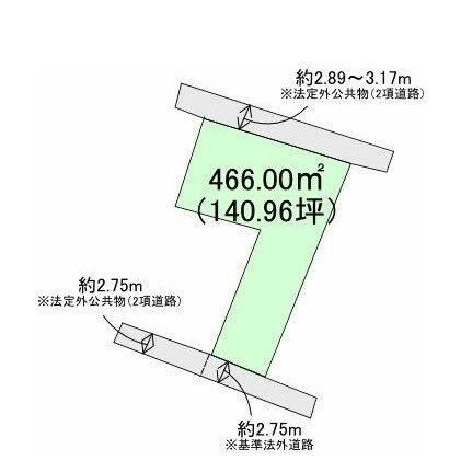 足利市野田町【土地図】