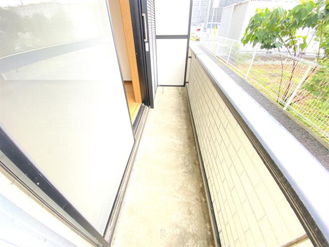 バルコニー部分です
