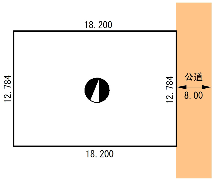 大楽毛南5丁目10-11売地【間取り】