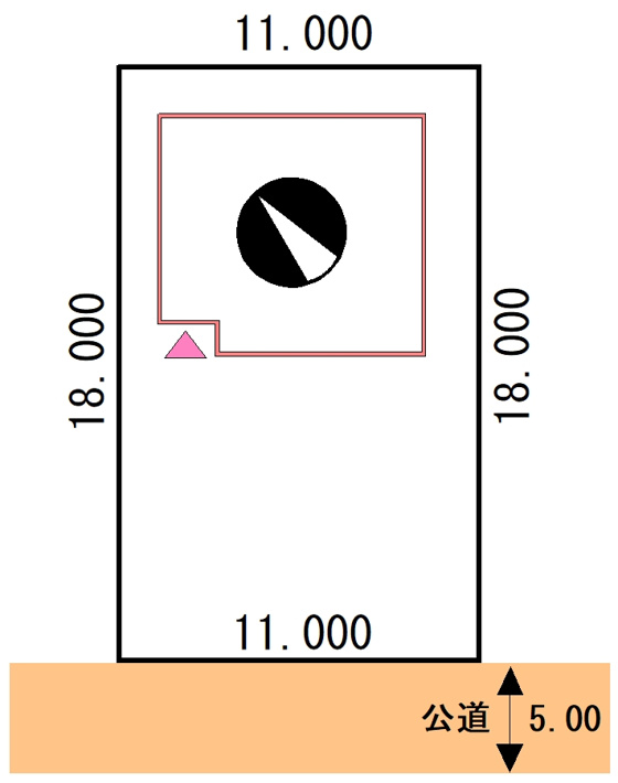 昭和中央1丁目130-62売家【区画図】