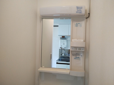 脱衣スペースもあります