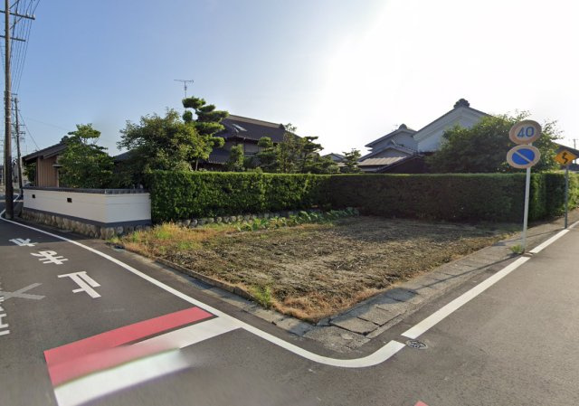 清須市上条織部　土地【前面道路含む現地写真】