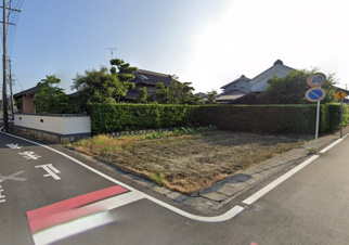 清須市上条織部　土地【前面道路含む現地写真】