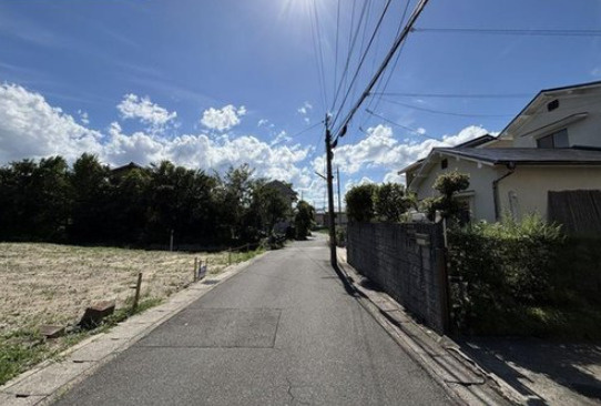 S11929-2号地上高野【前面道路含む現地写真】