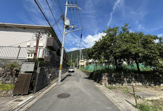 S11930-3号地上高野【前面道路含む現地写真】
