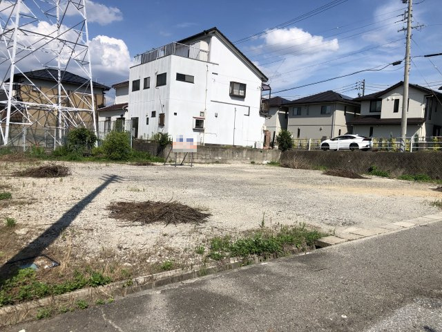 清須市春日落合　売土地【外観】南西向き角地で陽当たり良好！広々とした129坪の整形地です！