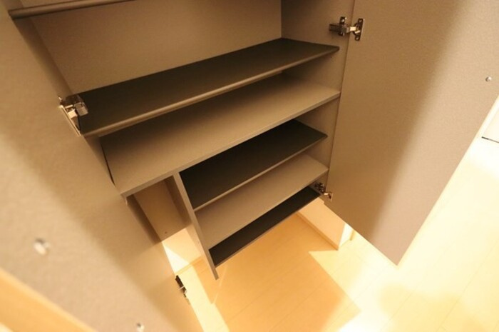 ウィット 水戸【玄関】トールタイプの姿見付シューズボックス