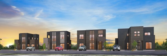 タマタウン銀水駅西Ⅱ【外観パース】※イメージ図になります。