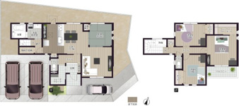 タマタウン銀水駅西Ⅱ【間取り】4号地間取り図です。
