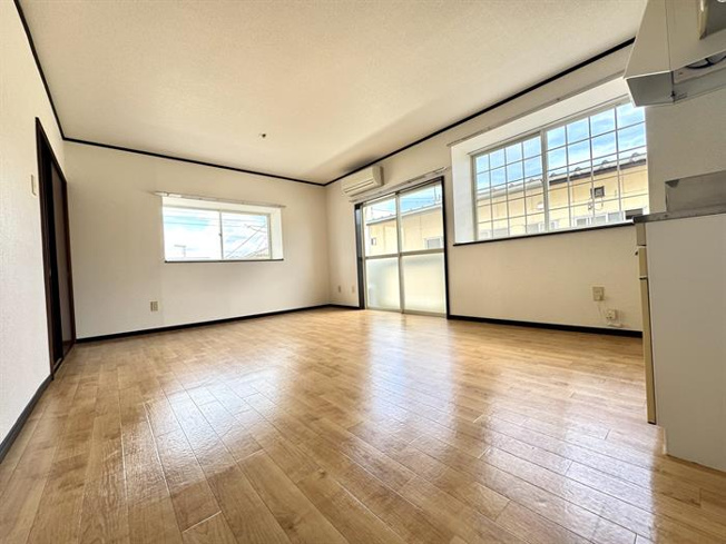 2階の角部屋です