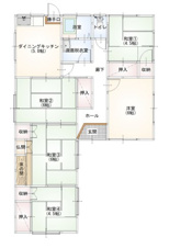 姶良市東餅田中古戸建て【間取り】5DK