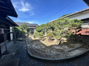 荒尾市万田売家【庭】お庭は拡張すれば駐車場として利用できます！