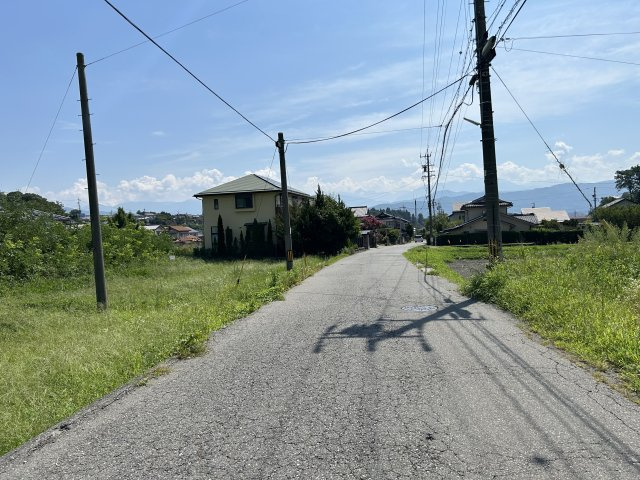 伊那市荒井土地【周辺】北側道路