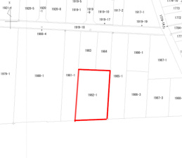 伊那市境土地【間取り】