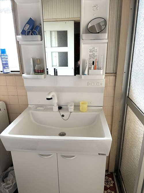 館林市瀬戸谷町【独立洗面台】