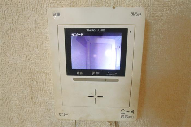 TVモニターホン付きで安心
