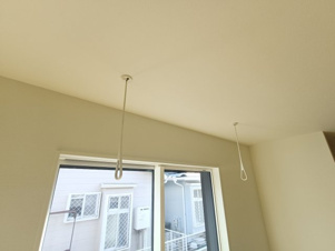 1号棟【設備】■室内物干し金物　ちょっとしたお洗濯物も干せます♪