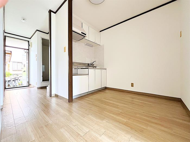 来客時も廊下があるので、お部屋が見えませんよ！
