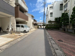 右京区太秦中筋町【前面道路含む現地写真】