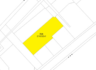 横手市幸町売地【間取り】