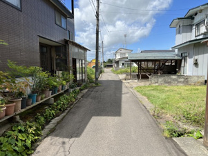 横手市幸町売地【前面道路含む現地写真】