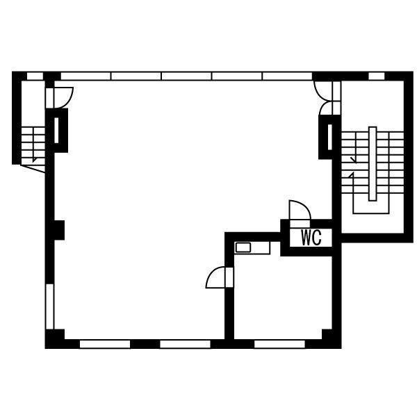 プリミエール松本　2階事務所【間取り】