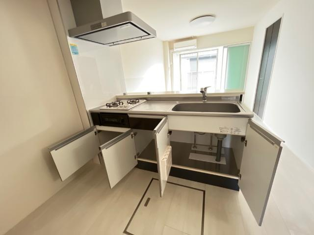 グレイス大槻【キッチン】収納