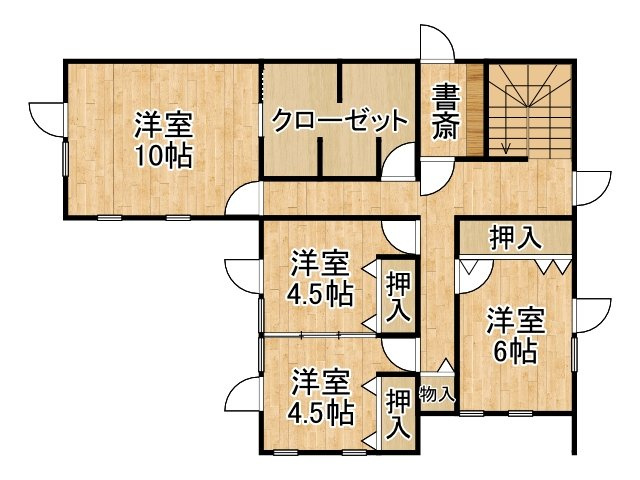 西１８条南３丁目【間取り】