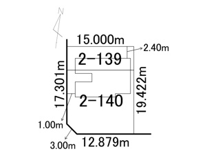 西１８条南３丁目【土地図】