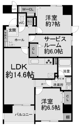 グレースメゾン小牧ヒルズ【間取り】