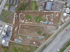 甲斐市龍地区画⑬　分譲地の画像