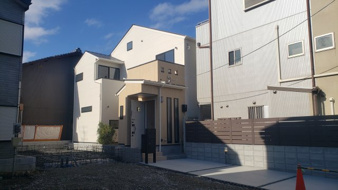 スリースターヒルズ紫竹西南町【外観パース】