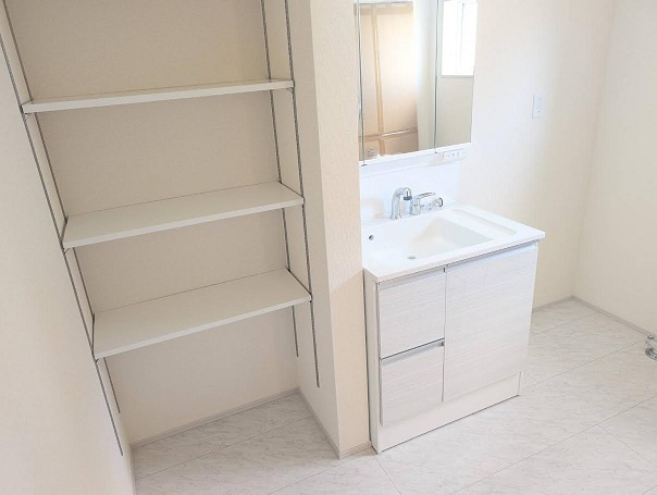 ひたちなか市稲田新築10期 6号棟【独立洗面台】