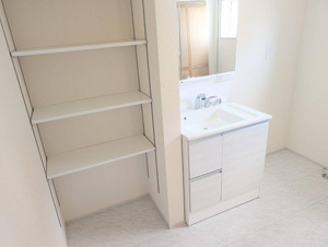 ひたちなか市稲田新築10期 6号棟【独立洗面台】