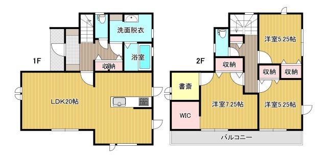 ひたちなか市稲田新築10期 6号棟【間取り】