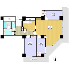 ダイアシティ2000茂庭C1リッヂアトラ【間取り】