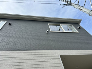 唐船建売１号地【外観】セキュリティ安心な防犯カメラが付いております！