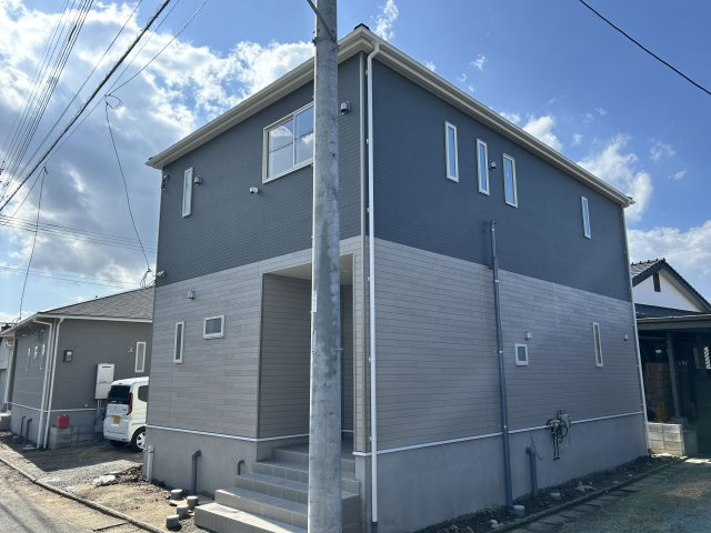 唐船建売１号地【外観】 完成目前！！ 現在の外観写真です！