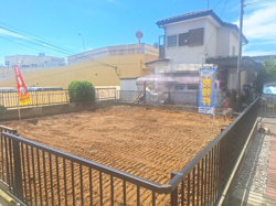 「Tiktok動画　江戸川台東3丁目　建築条件なし売地」の画像