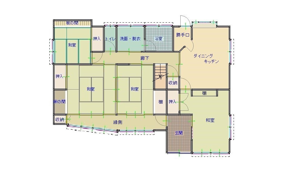 佐野市葛生西三丁目【間取り】1F