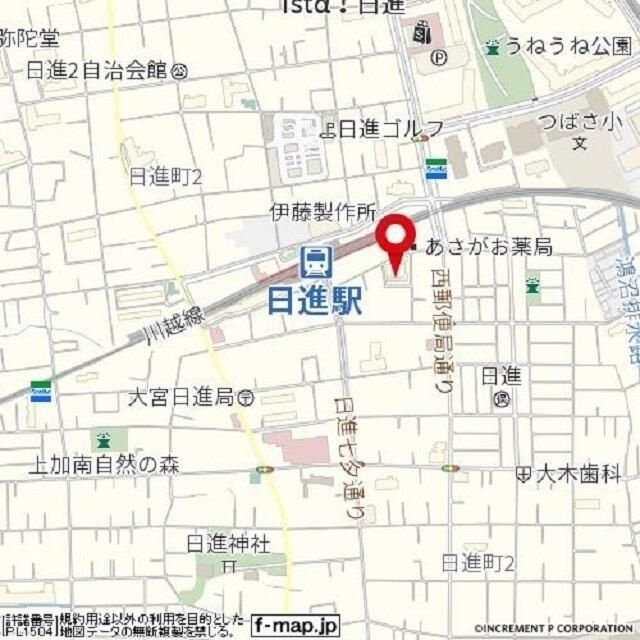 ホワイトパレス大宮【地図】